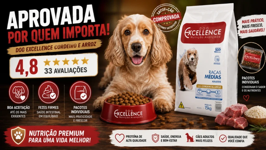 Dog Excellence Raças Médias Adulto