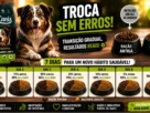 Ração AllCanis Cães Adulto como fazer a transição